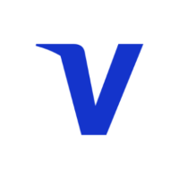 V logo